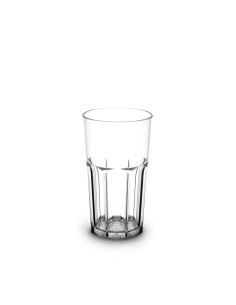 Verre rétro transparent 33cl