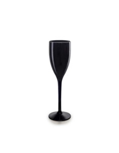 Flûte à champagne noire 12cl