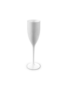 Flûte à champagne blanche 15cl