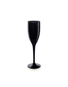 Flûte à champagne noire 15cl